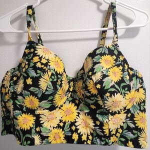 Sunflower Bikini Top